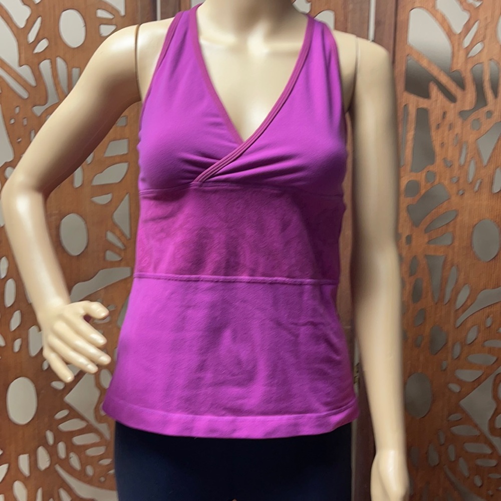 Lululemon Racerback Tank Top with Mesh Detail